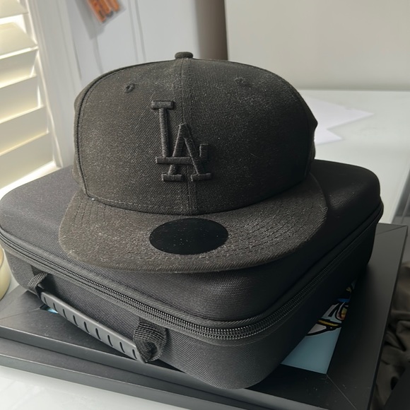 Full Black Los Angeles dodgers hat - Picture 1 of 4